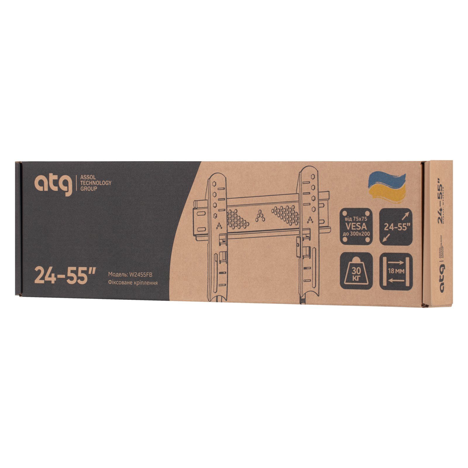 Кронштейн ATG W2455FB (24"-55" Статичний) 7