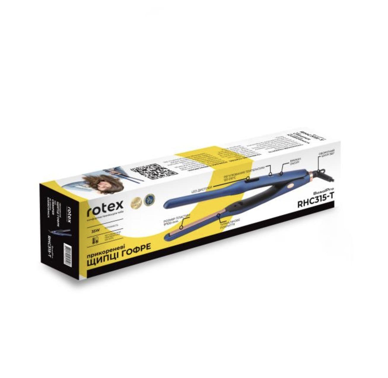 Стайлер/вирівнювач Rotex RHC315-T BasalPRO 5