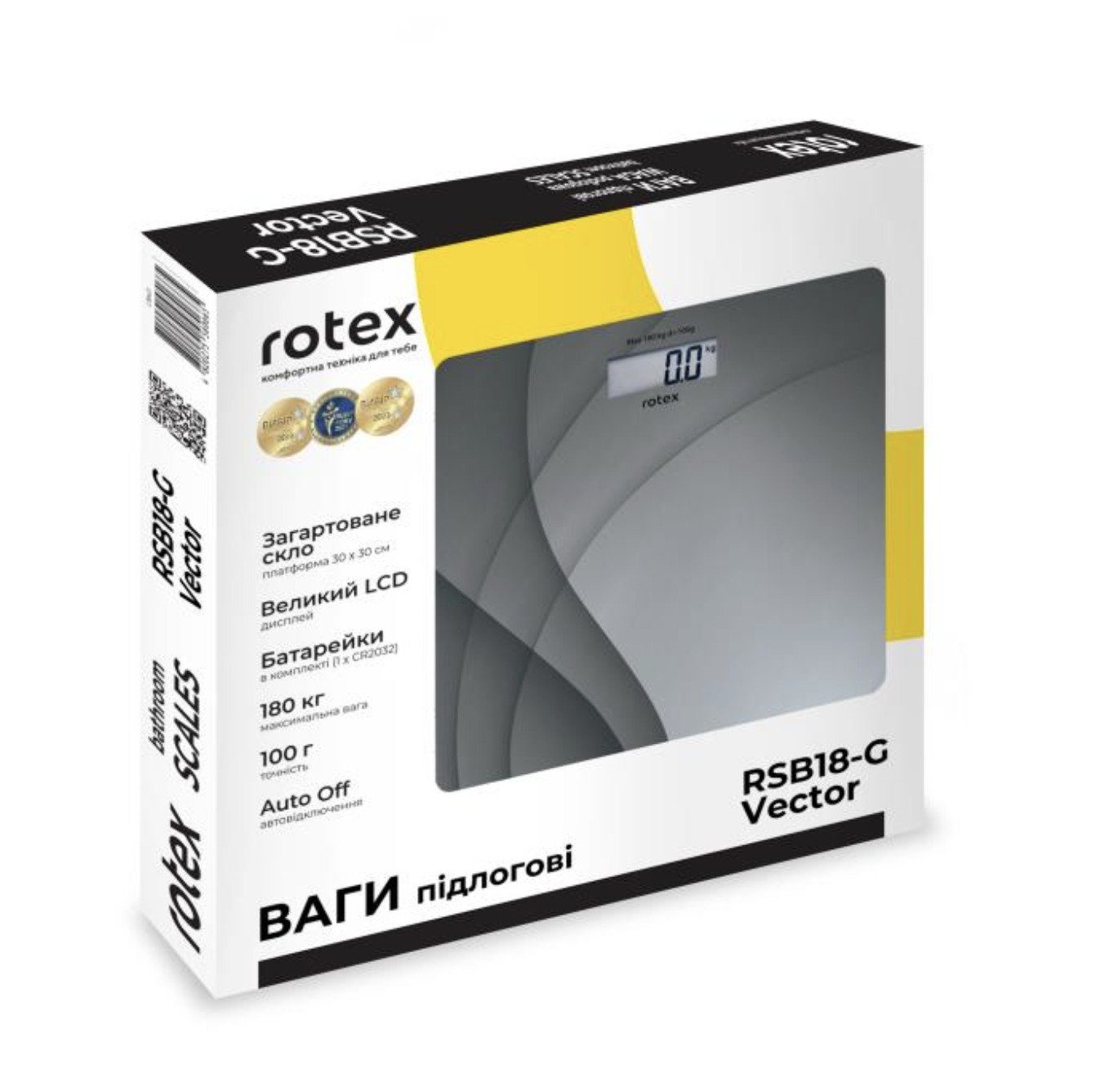 Ваги напольні Rotex RSB18-G Vector 5