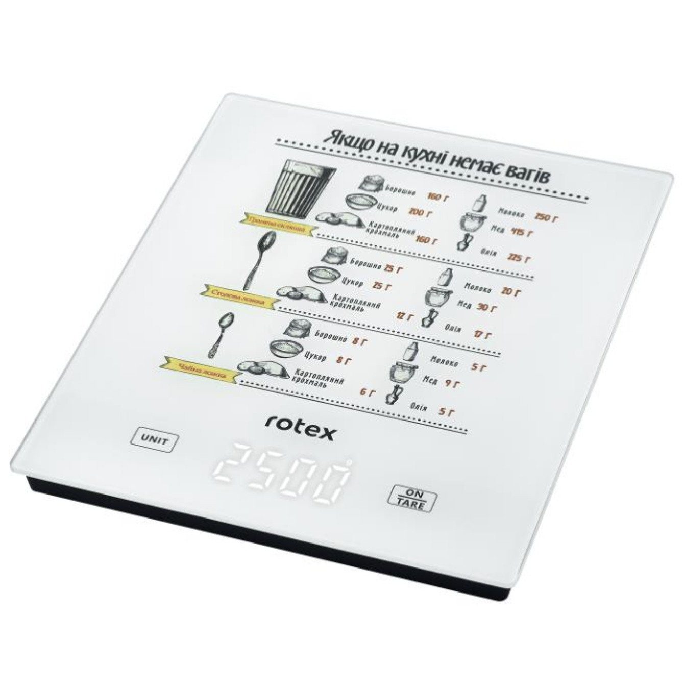 Ваги кухонні Rotex RSK15-W 2