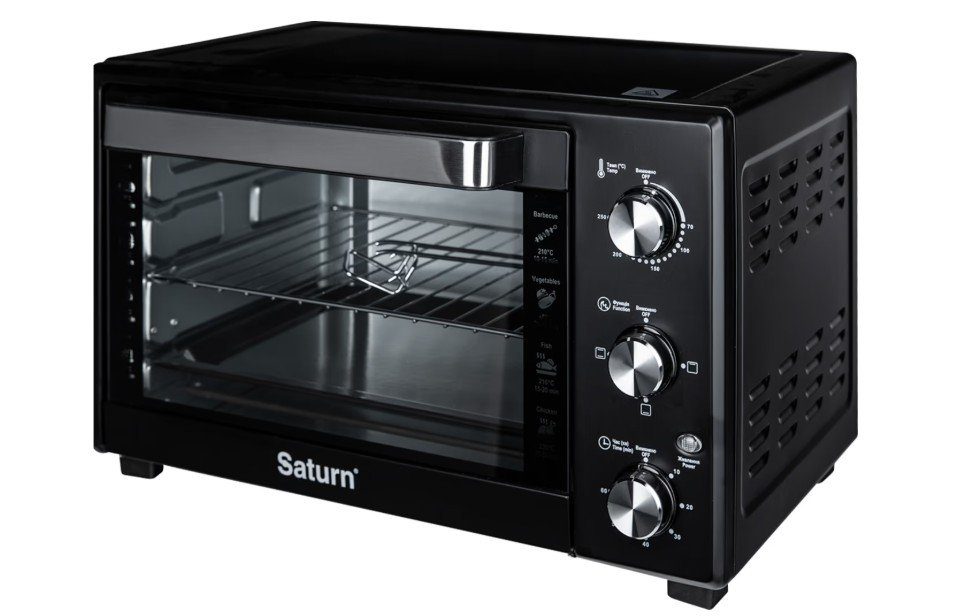 Духовка SATURN ST-EC3304 (чорна,38л) 7