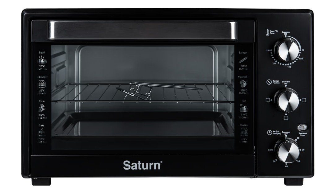 Духовка SATURN ST-EC3304 (чорна,38л)