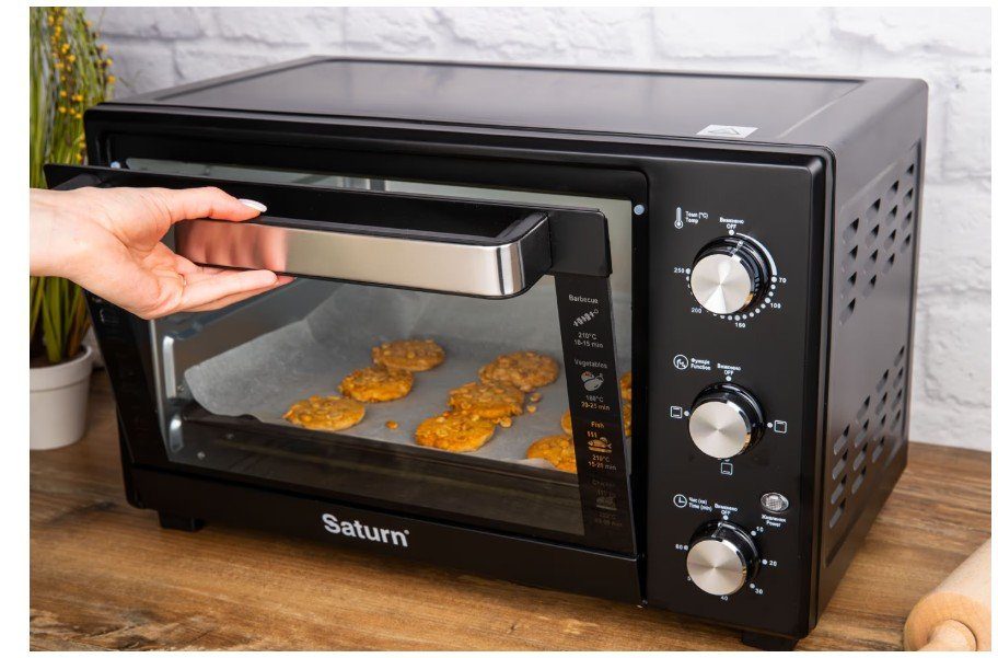 Духовка SATURN ST-EC3304 (чорна,38л) 2