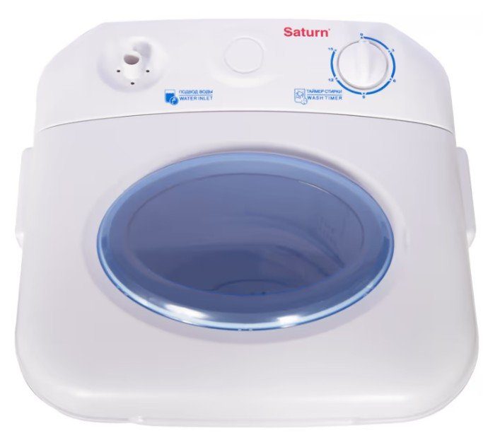 Пральна машина Saturn ST-WK1615 (однобак. 2,5кг) 2