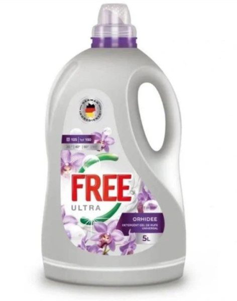 Прал.гель FREE Ultra Orhidee 5л (150 пр)
