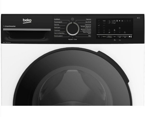 Пральна машина Beko BM3WFU46215WPBB2 (6 кг, інвертор, чорн. люк) 4