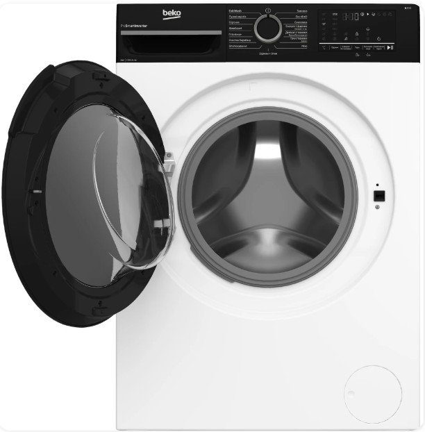 Пральна машина Beko BM3WFU46215WPBB2 (6 кг, інвертор, чорн. люк) 5