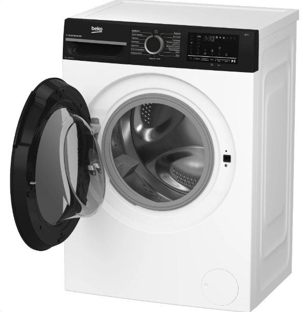 Пральна машина Beko BM3WFU46215WPBB2 (6 кг, інвертор, чорн. люк) 2