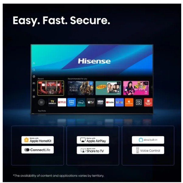 Телевізор HISENSE 50A6S Smart TV 4