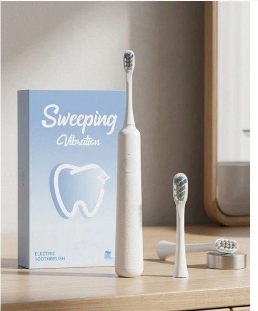 Зубна щітка електрична Xiaomi DOCO vibrating electric toothbrush White 4