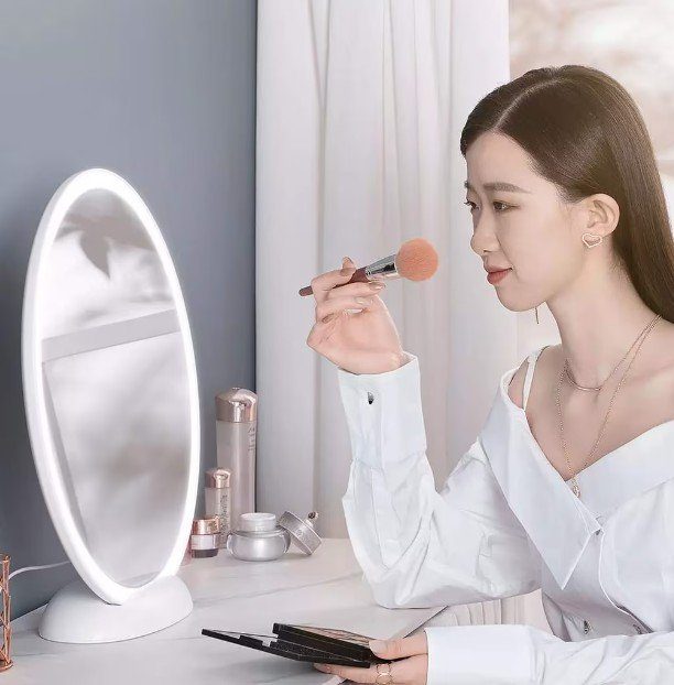 Дзеркало косметичне Xiaomi Jordan&Judy large 18-inch LED  Makeup Mirror (NV534) 3