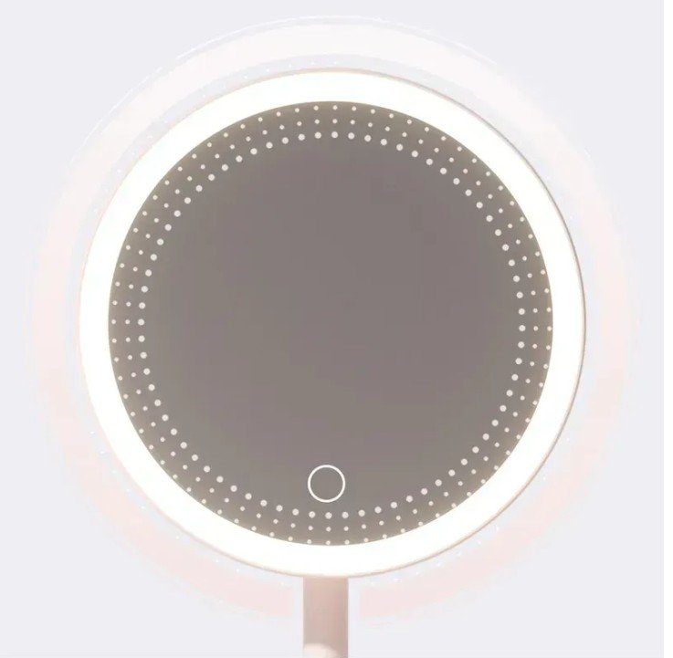 Дзеркало косметичне Xiaomi DOCO LED Beauty Sunlight Small Mirror Standard Edition Simple White 4