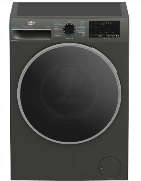 Пральна машина Beko BM3WFU48415MGB2 (графіт,8 кг,1400 об, інвертор, пар,)