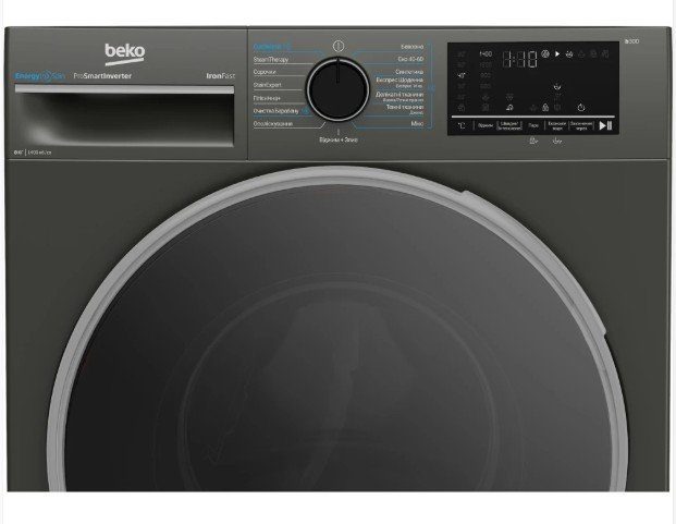 Пральна машина Beko BM3WFU48415MGB2 (графіт,8 кг,1400 об, інвертор, пар,) 4