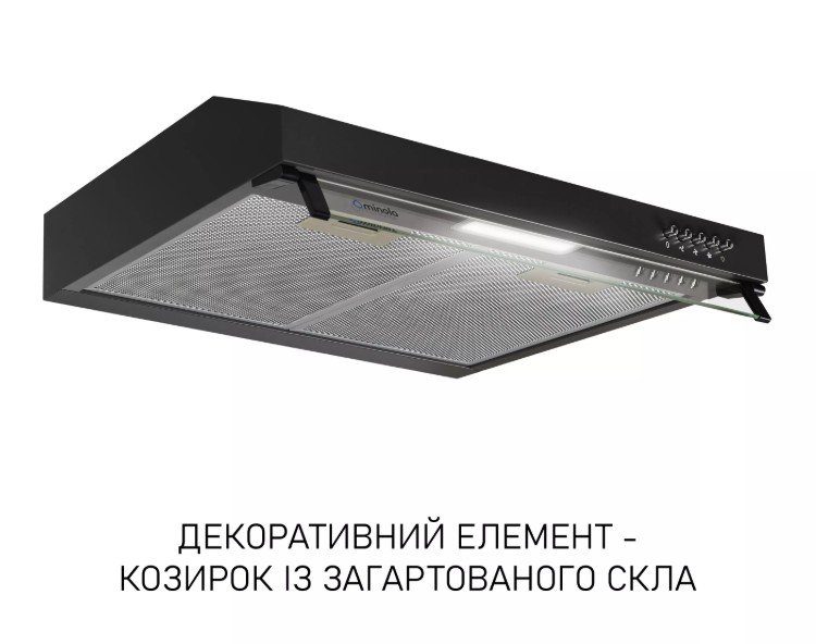 Витяжка Minola HPL 622 BL (плоска) 3