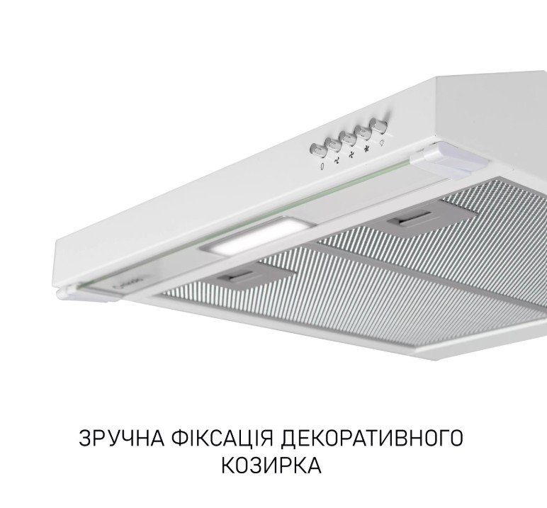 Витяжка Minola HPL 622 WH (плоска) 7