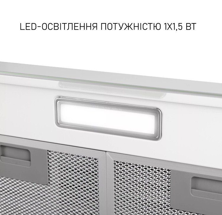 Витяжка Minola HPL 622 WH (плоска) 4