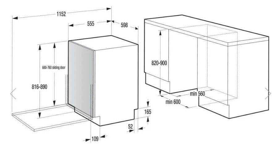 Посудомийна машина Gorenje GV673A65 (вбудована, 60см) 5