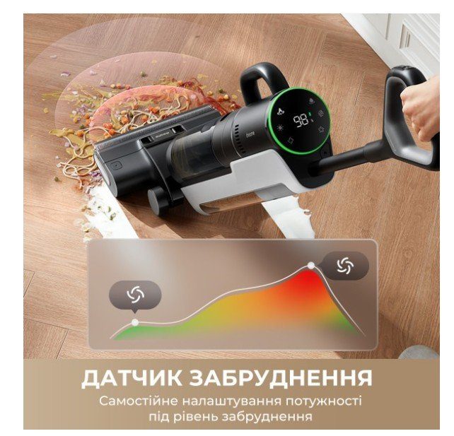 Порохотяг Dreame H12 Dual (стік миючий, бездротовий) 5