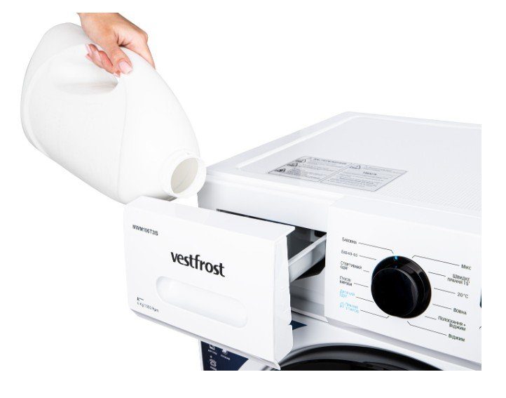 Пральна машина Vestfrost MWM106T3IS 7