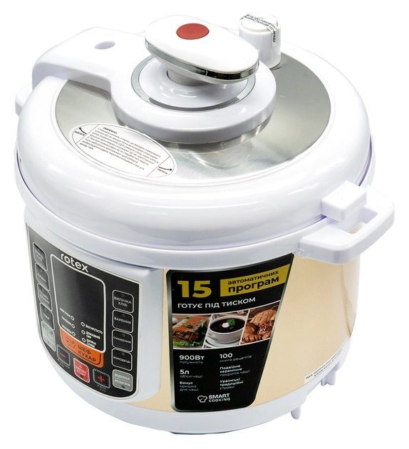 Мультиварка-скороварка Rotex REPC58-G 4