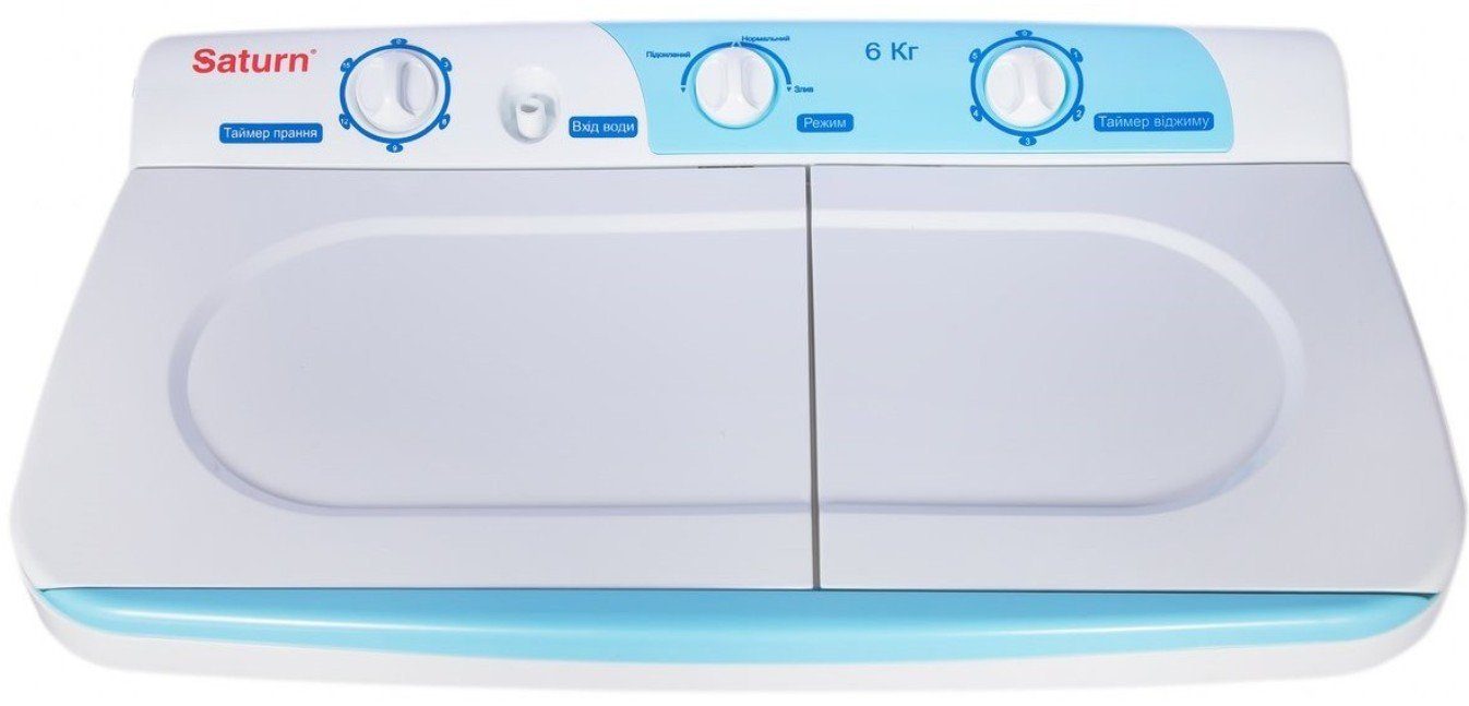 Пральна машина Saturn ST-WK7603B (двобак. 6,5кг) 2