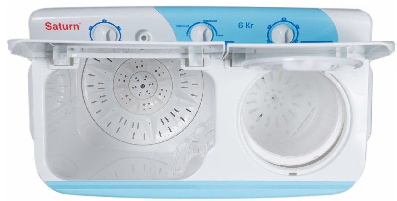 Пральна машина Saturn ST-WK7603B (двобак. 6,5кг) 4
