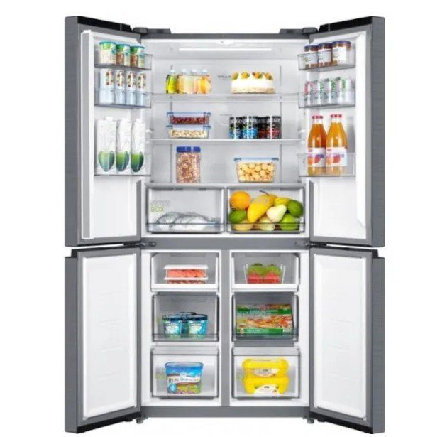 Холодильник MIDEA MDRF632FIE46 сталевий 2