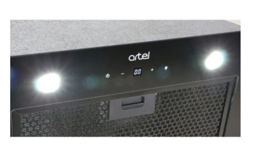 Витяжка Artel ART Canopy 450 BLACK (повновбудована) 4
