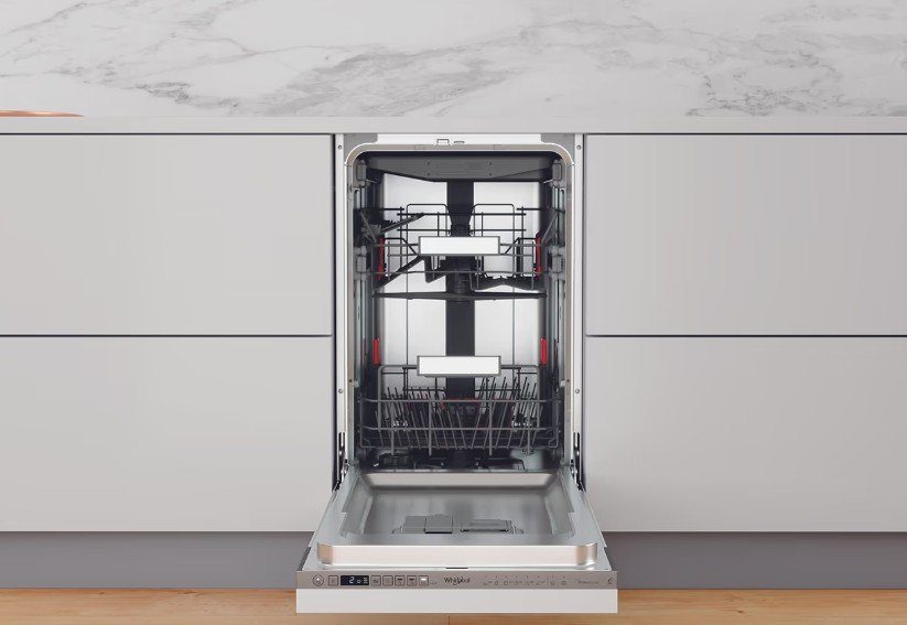 Посудомийна машина Whirlpool WSIO 3O34 PFE X (вбудована, 45см) 3