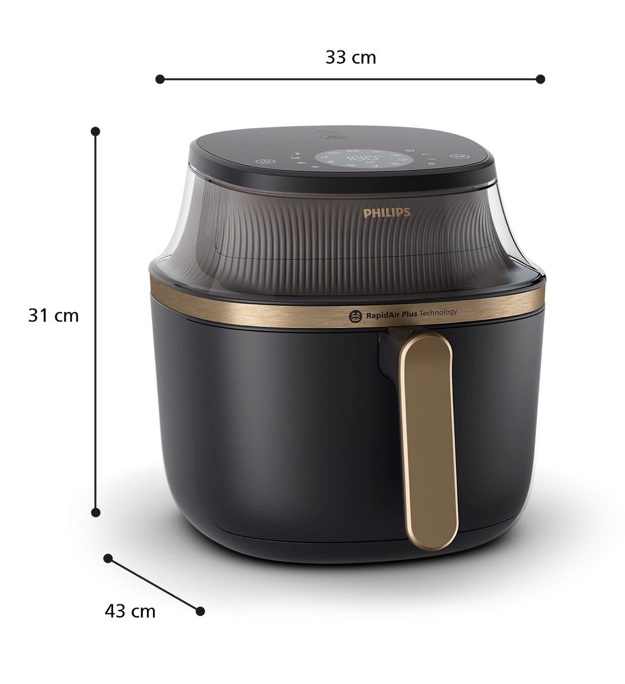 Мультипіч-фритюрниця Philips NA332/00 (6,2 л) 8