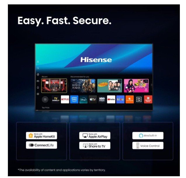 Телевізор HISENSE 55E8S Smart TV 6