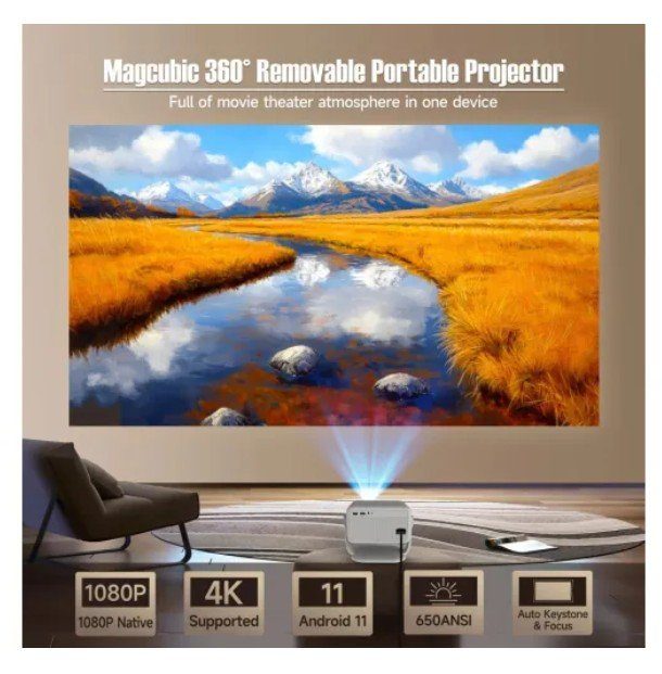 Мультимедійний проєктор Magcubic L018 5