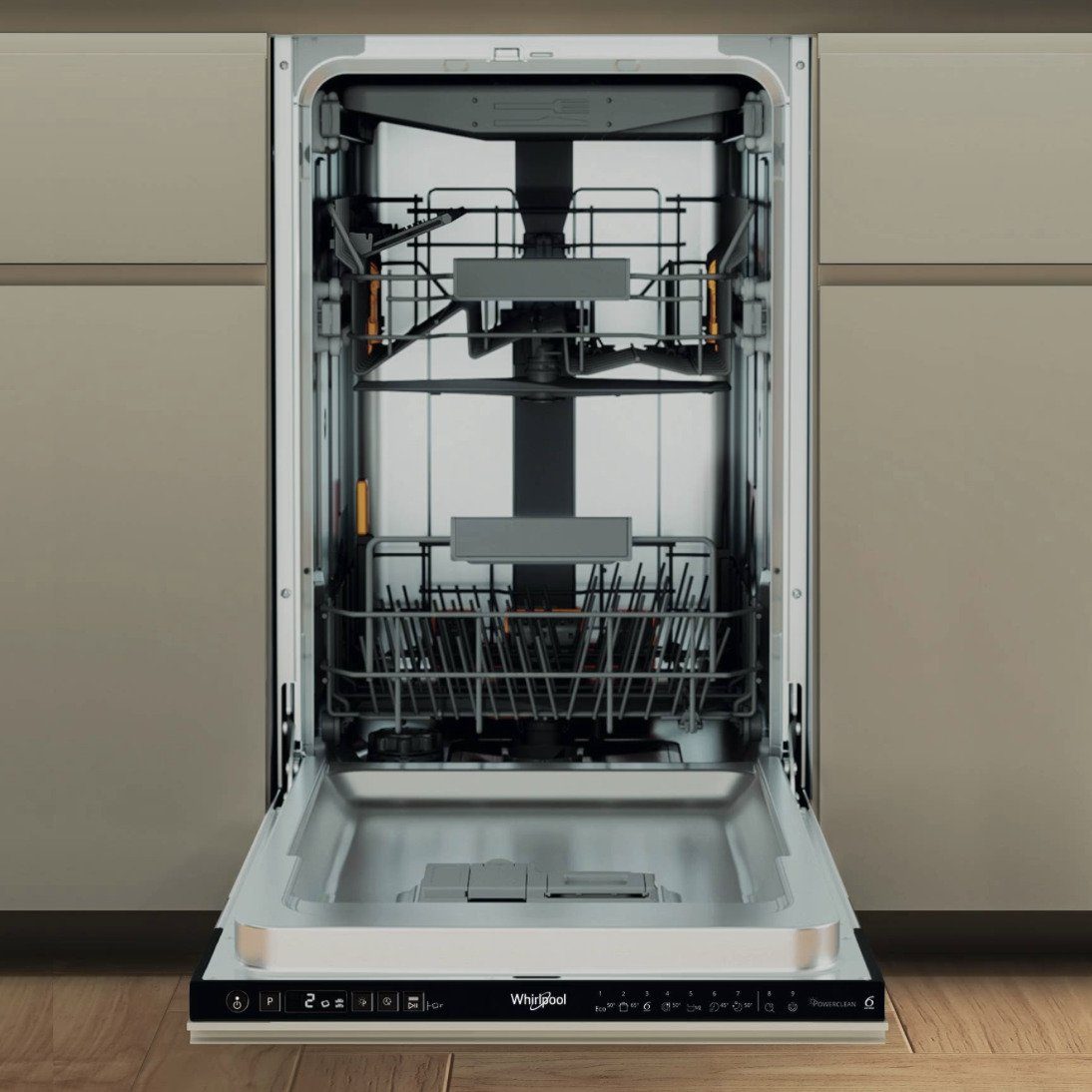 Посудомийна машина Whirlpool WH4ID10CS60 (вбудована, 45см) 4