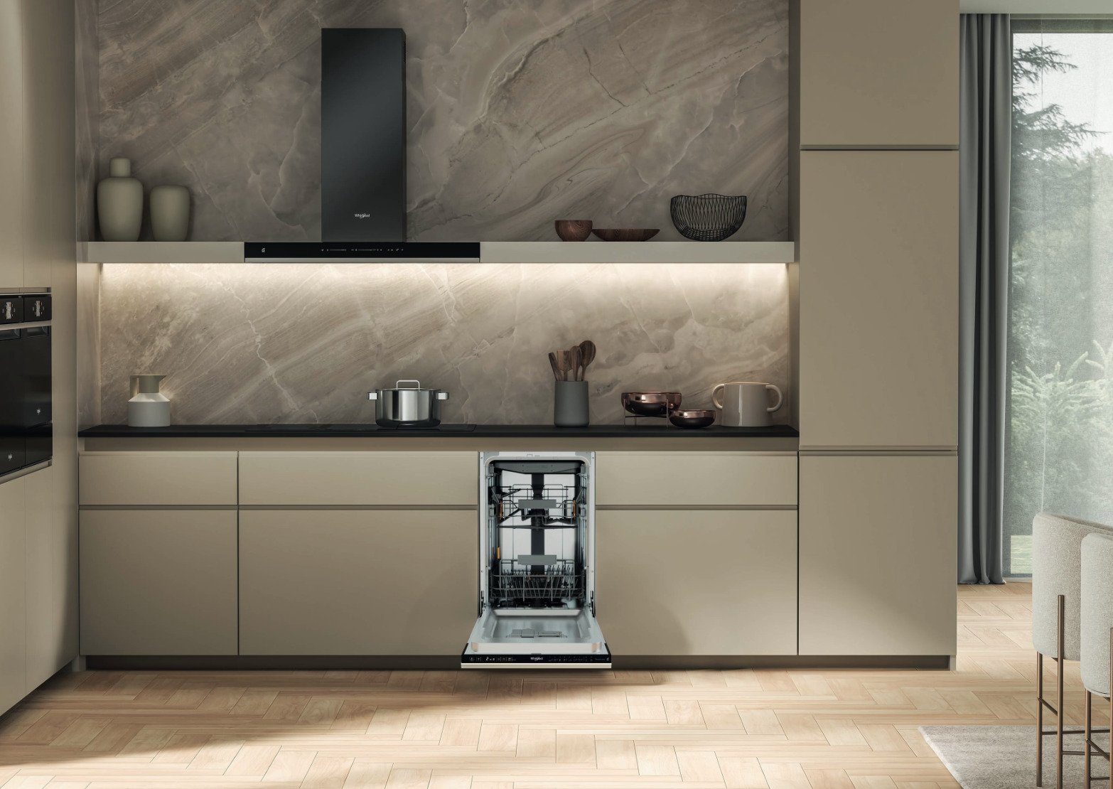 Посудомийна машина Whirlpool WH4ID10CS60 (вбудована, 45см) 2