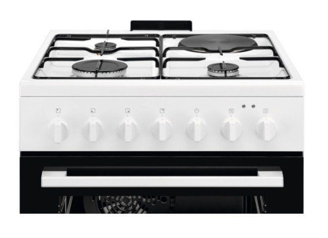 Плита комбінована Electrolux LKM624022W (60 см,3+1) 2