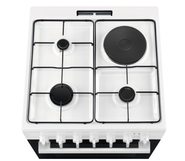 Плита комбінована Electrolux LKM624022W (60 см,3+1) 3