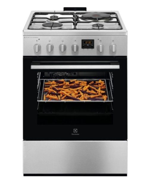 Плита комбінована Electrolux LKM660222X (60 см,3+1)