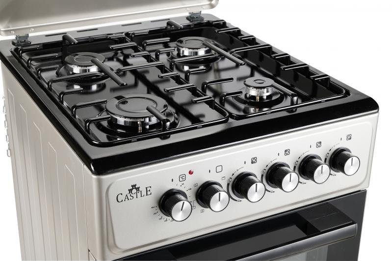 Плита комбінована CASTLE CPG-50B (сіра) 4