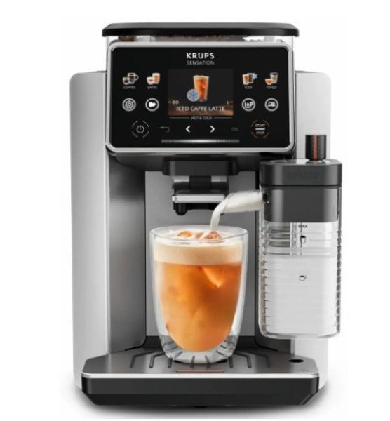 Кавомашина Krups EA918GE0 Sensation Elite Hot & Cold