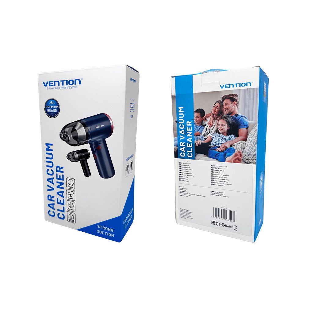 Автомобільний пилосос Vention Cordless Car Vacuum Cleaner Foldable Type Blue (KRAL0) (KRAL0) 2