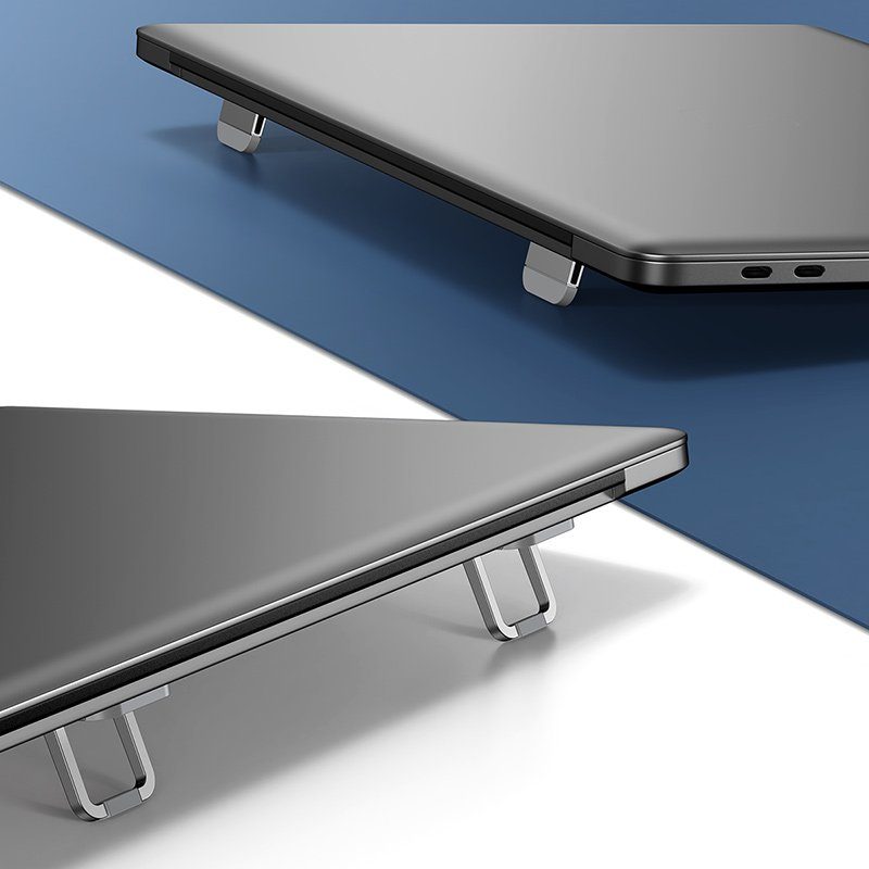 Підставка для ноутбука Baseus Slim Laptop Kickstand （2pcs）Silver (LUZC000012) 9