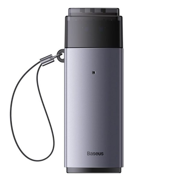 Кардрідер Baseus Lite Series USB-A to SD/TF Card Reader Grey (WKQX060013)