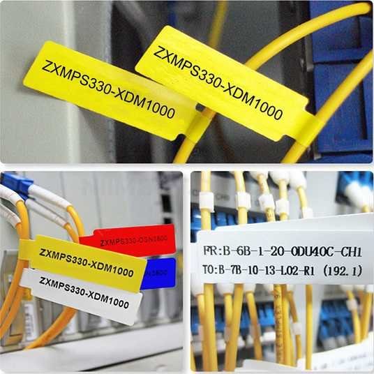 Етикетки NIIMBOT PL25*38+40-90 Yellow Cable For M2_H (1ED00427605) (1ED00427605) 3