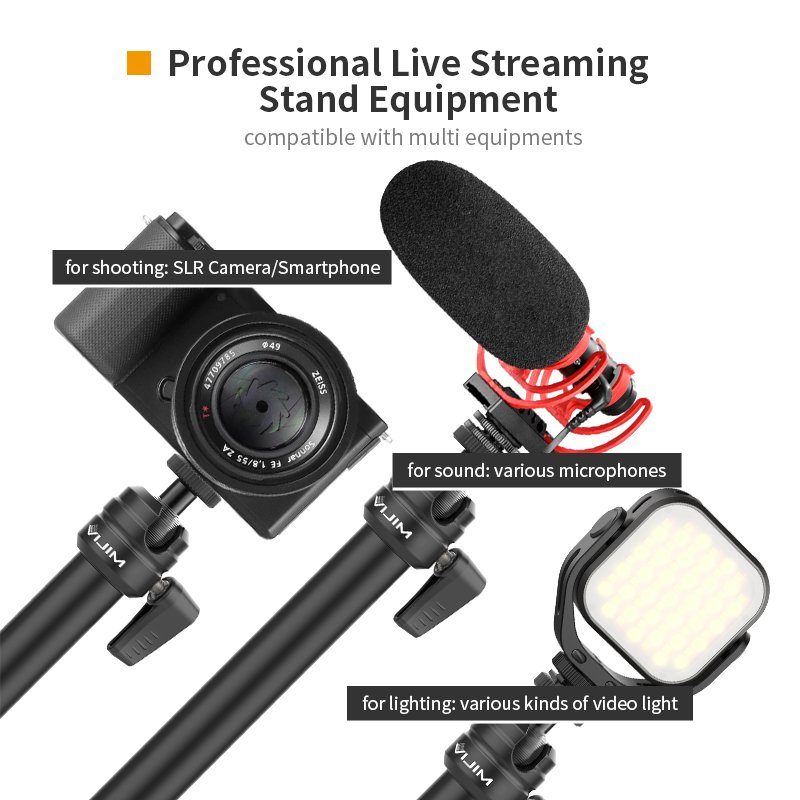 Штатив-тримач Ulanzi Vijim Desktop Flexible Arm/Light Stand(Three-Stages) (UV-2666 LS08) (2666) 9