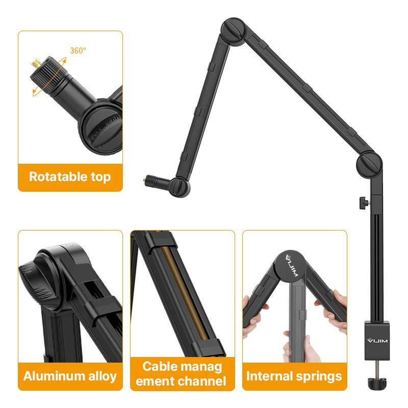 Штатив-тримач Ulanzi Vijim microphone boom arm (UV-2806 LS24) (2806) 9