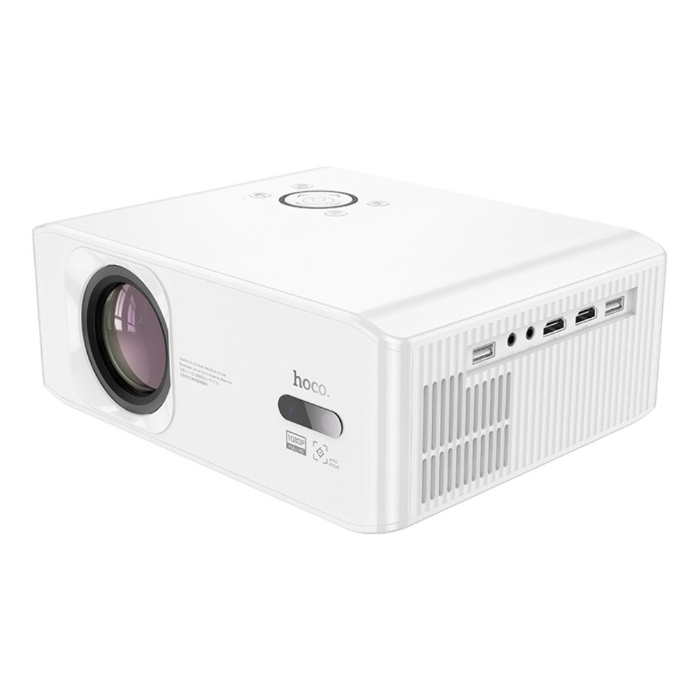 Проектор HOCO DT3 Smart electric focus projector(1080P Android version)(EU) White (6942007629669) 2