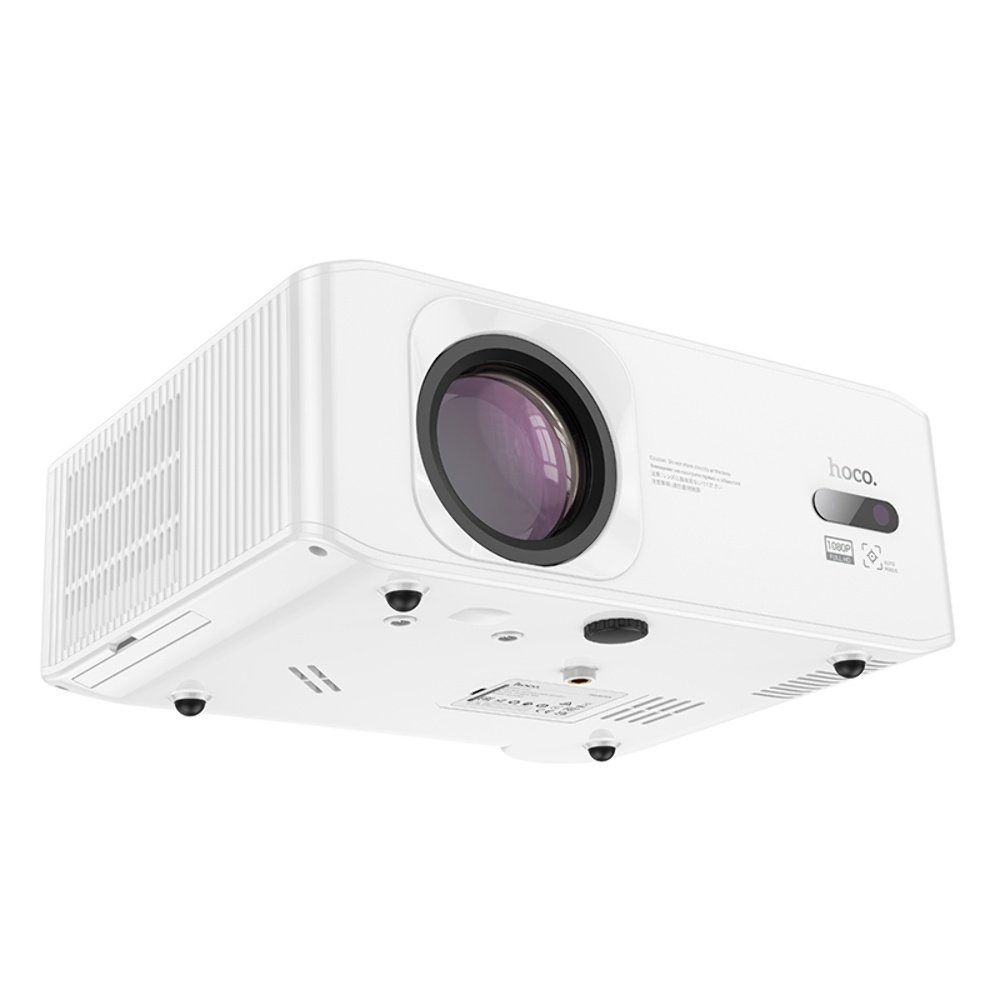 Проектор HOCO DT3 Smart electric focus projector(1080P Android version)(EU) White (6942007629669) 3