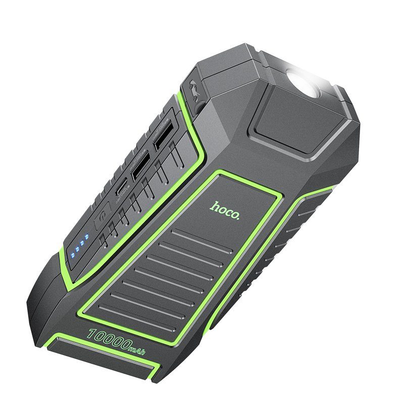 Автомобільний пуско-зарядний пристрій HOCO QS1 Spring car emergency start-up power bank(10000mAh) (6942007611435) 3