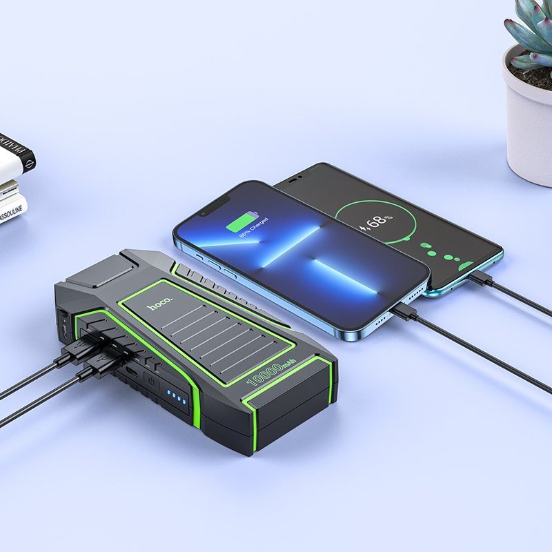 Автомобільний пуско-зарядний пристрій HOCO QS1 Spring car emergency start-up power bank(10000mAh) (6942007611435) 8